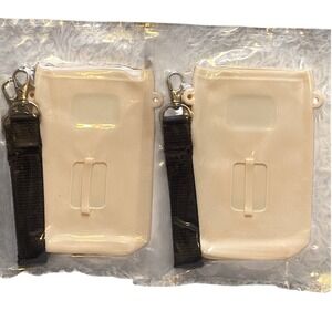 Silicone‎ Cover Flask Phone Protective with Strap Lot of 2